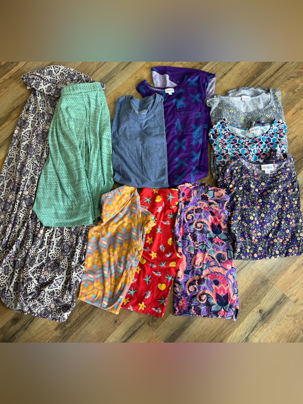 LuLaRoe 10-Piece Bundle • Skirts Dresses Leggings • Reseller Lot (XS-L)